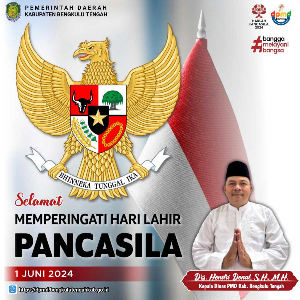 Selamat Hari Lahir Pancasila Tahun 2024